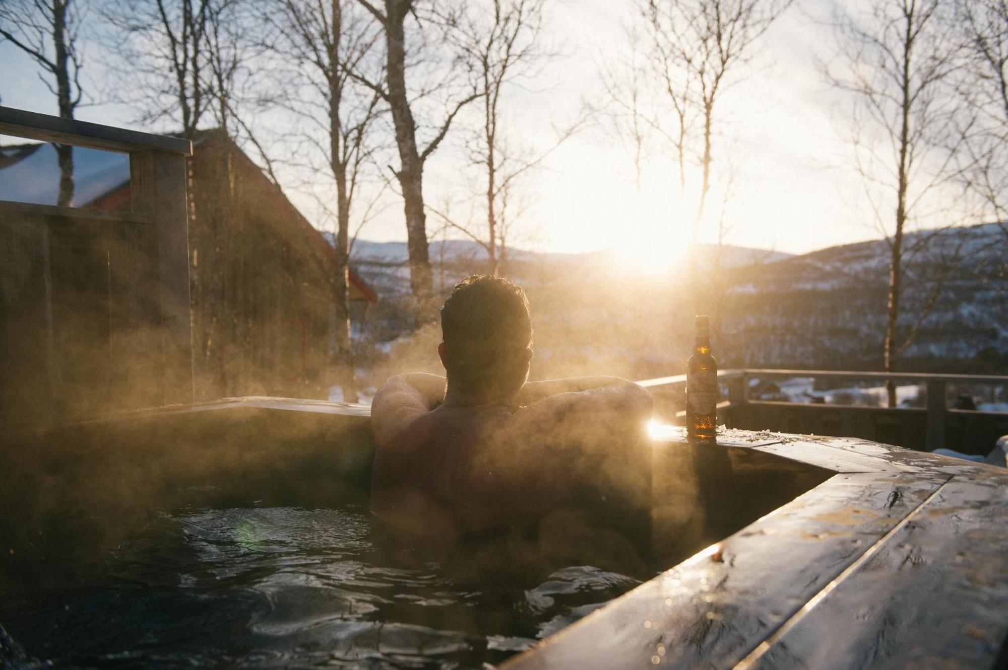 Villa Fjaellfrid Stugby Bruksvallarna Esterno foto