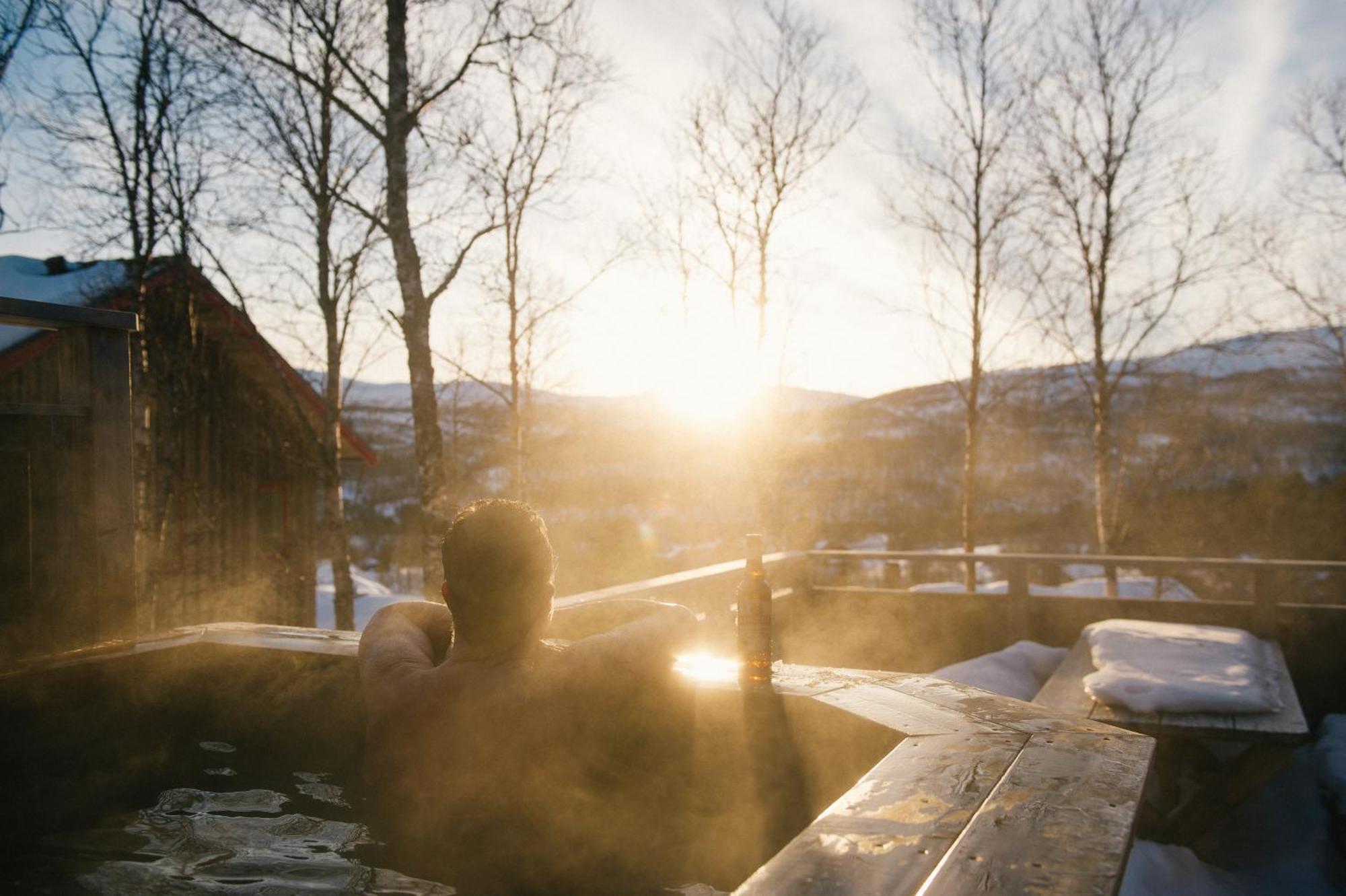 Villa Fjaellfrid Stugby Bruksvallarna Esterno foto